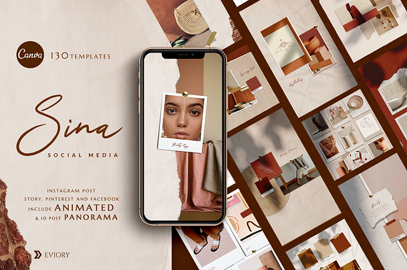 CANVA Bundle Social Media Pack in Instagram Templates - product preview 21