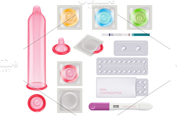 Contraceptive. Condoms female