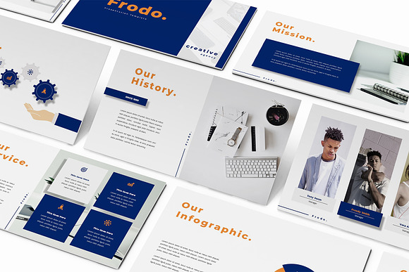 Frodo-Creative GoogleSlides Template in Presentation Templates - product preview 5