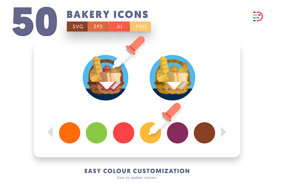 Bakery Icons in Icons - product preview 2