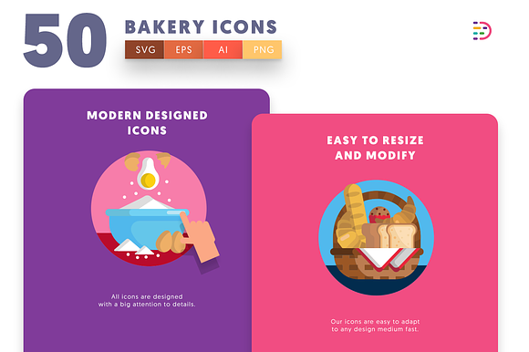 Bakery Icons in Icons - product preview 3