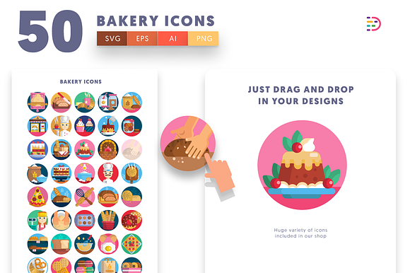 Bakery Icons in Icons - product preview 4