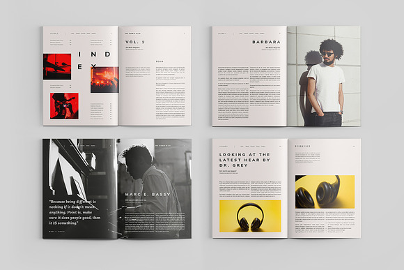 RESONANCE Magazine & Lookbook in Magazine Templates - product preview 3
