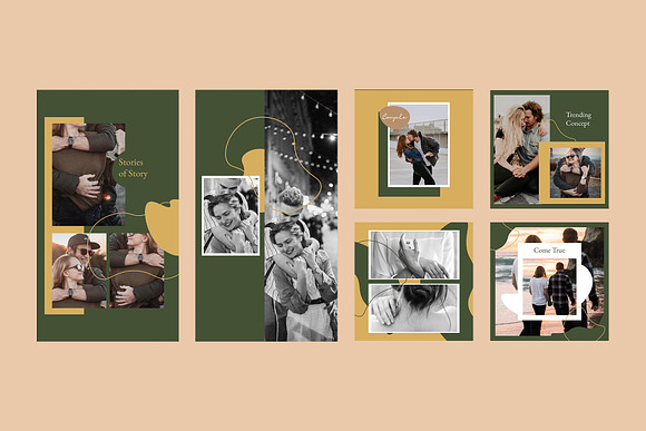 Modern Wedding Concept Instagram in Instagram Templates - product preview 4