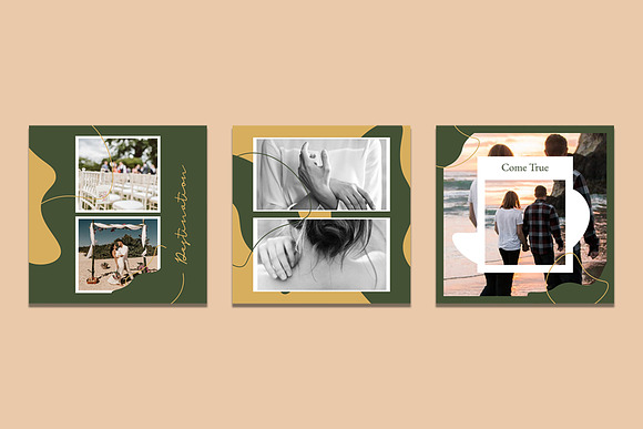 Modern Wedding Concept Instagram in Instagram Templates - product preview 7