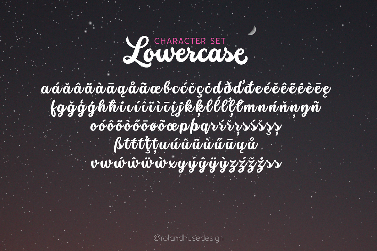 Stars & Love in Script Fonts - product preview 8