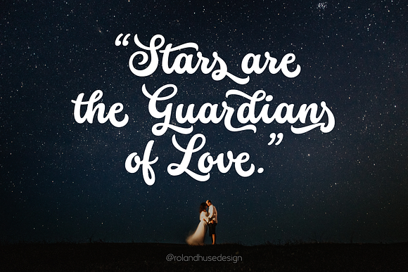 Stars & Love in Script Fonts - product preview 1