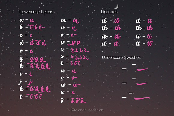 Stars & Love in Script Fonts - product preview 3