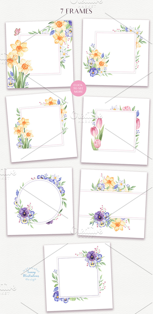 Spring Blossom in Illustrations - product preview 3