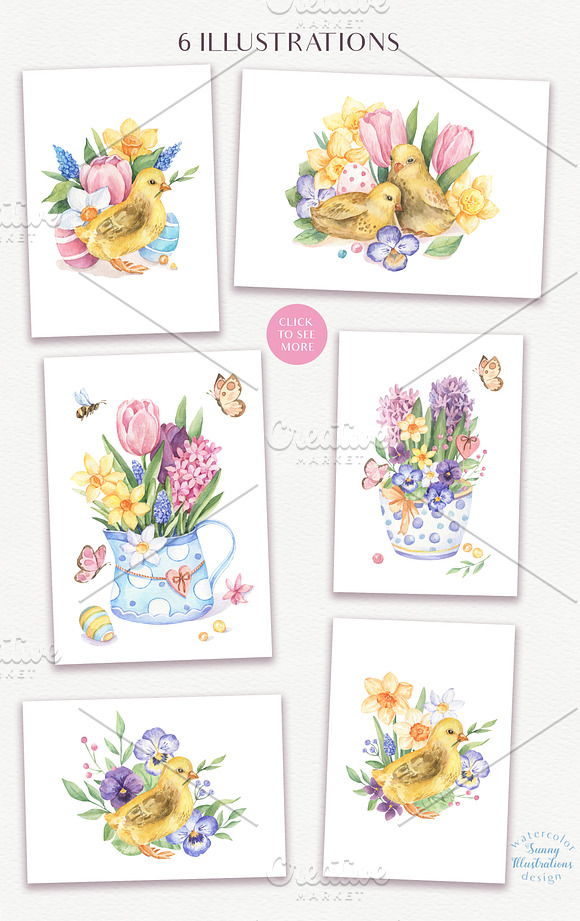 Spring Blossom in Illustrations - product preview 5