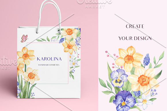 Spring Blossom in Illustrations - product preview 6