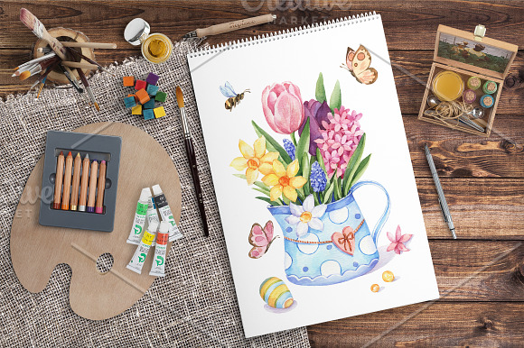 Spring Blossom in Illustrations - product preview 7