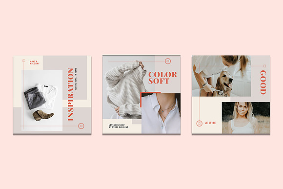 Mood Color Instagram Templates in Instagram Templates - product preview 6