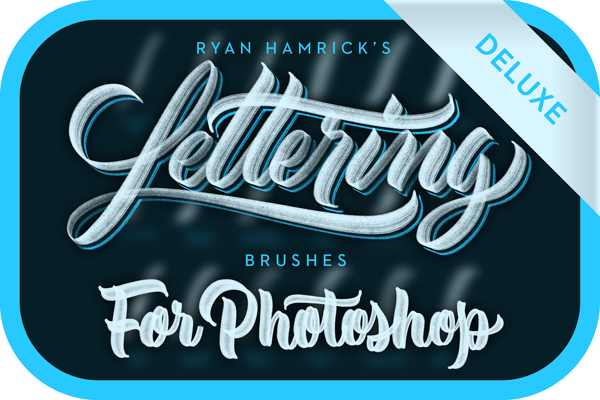 PS Lettering Brushes (Deluxe) in Add-Ons - product preview 8