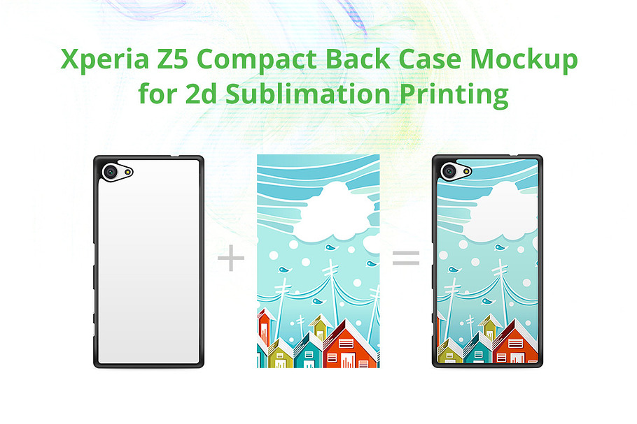 Xperia Z5 Compact 2dCase Mock-up