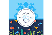 Fish spa advertisement banner