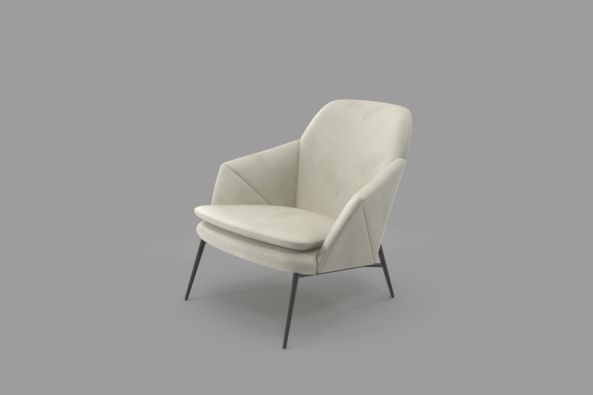Hug Fabric Lounge Chair in Furniture - product preview 8