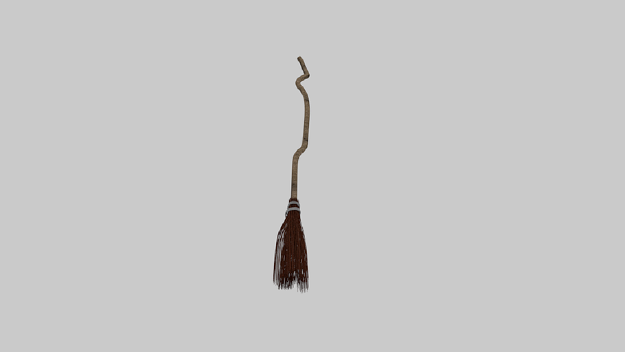 Witch Broom in Tools - product preview 2
