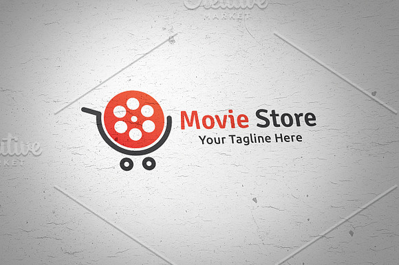 Movie Store Logo in Logo Templates - product preview 2