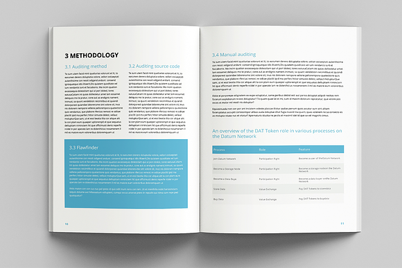 White Paper Brochures in Brochure Templates - product preview 6