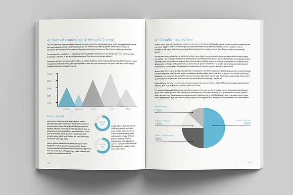 White Paper Brochures in Brochure Templates - product preview 8