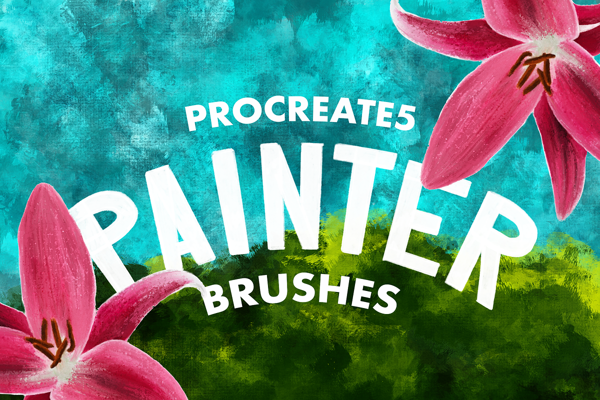 PAINTER BRUSHES FOR PROCREATE in Photoshop Brushes - product preview 8