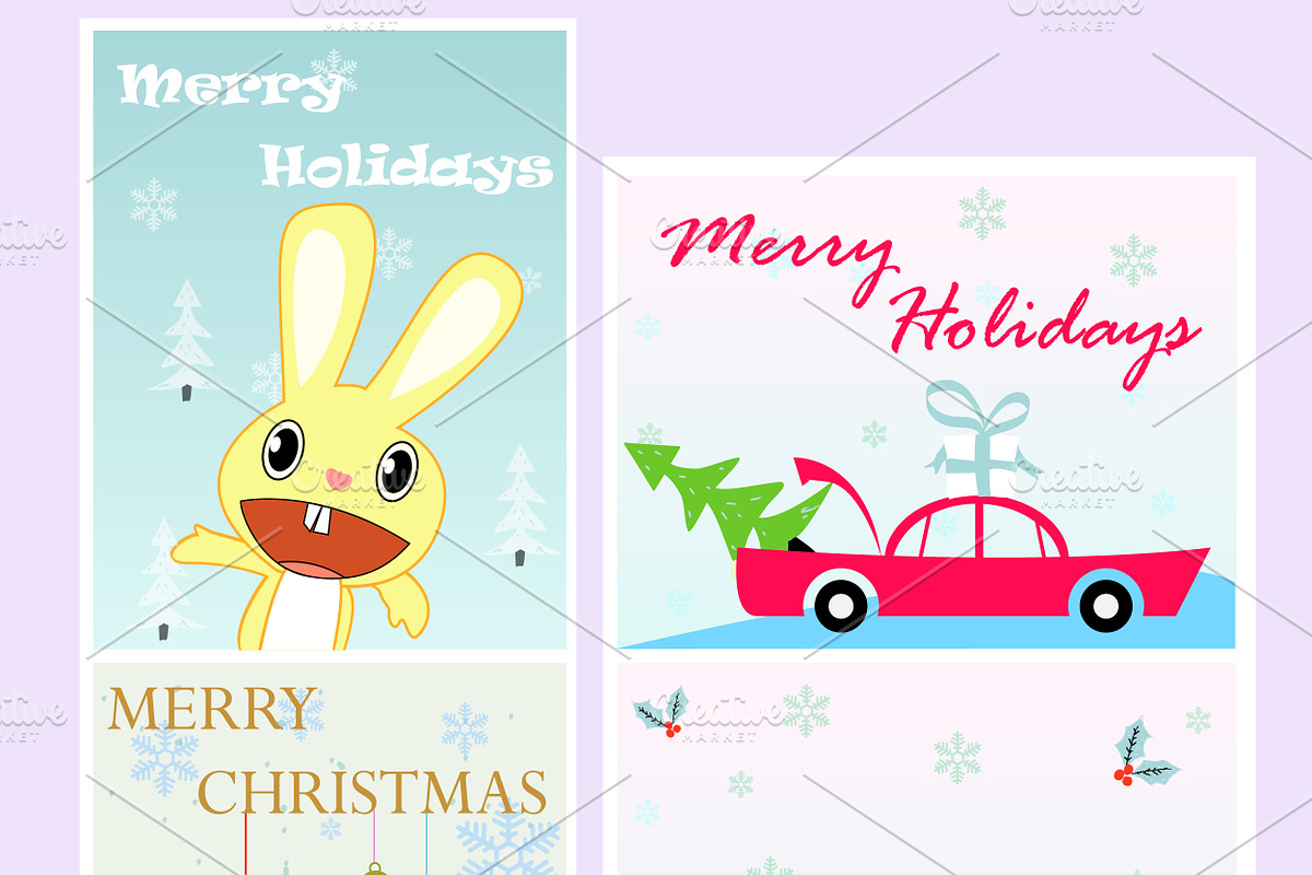 Christmas card templates in Brochure Templates - product preview 8