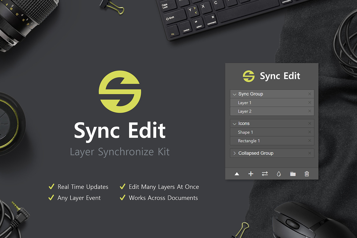 Sync Edit - Layer Synchronize Kit in Add-Ons - product preview 8