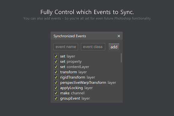 Sync Edit - Layer Synchronize Kit in Add-Ons - product preview 5
