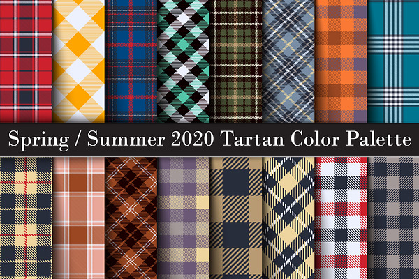 Spring / Summer 2020 Color Tartan