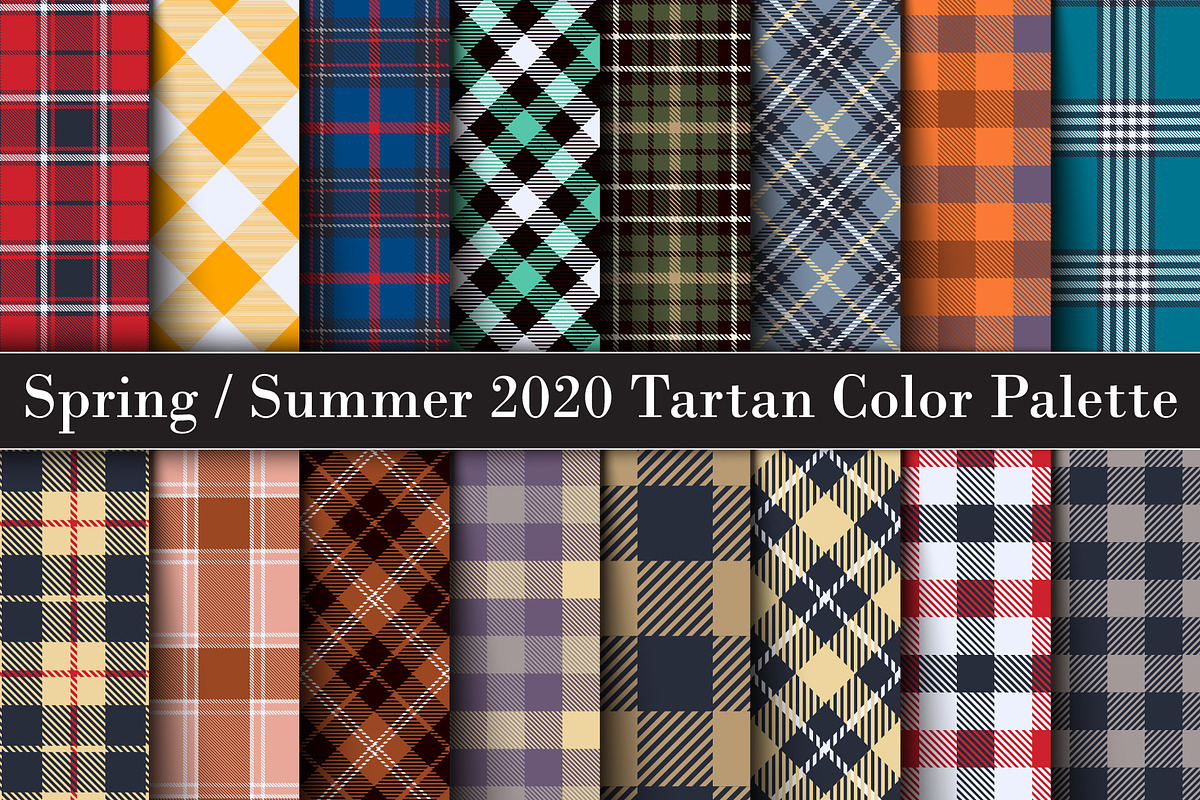Spring / Summer 2020 Color Tartan in Patterns - product preview 8