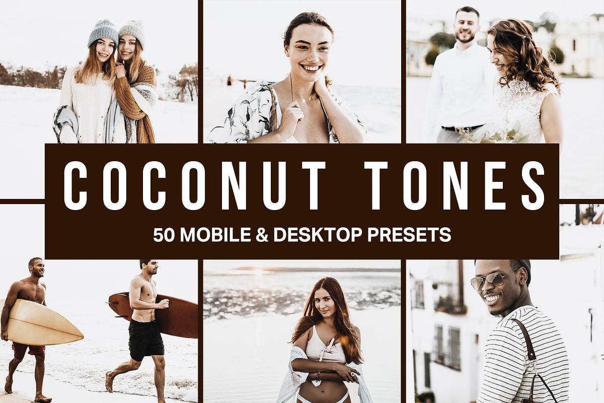 50 Coconut Tones Lightroom Presets in Add-Ons - product preview 8