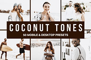 50 Coconut Tones Lightroom Presets
