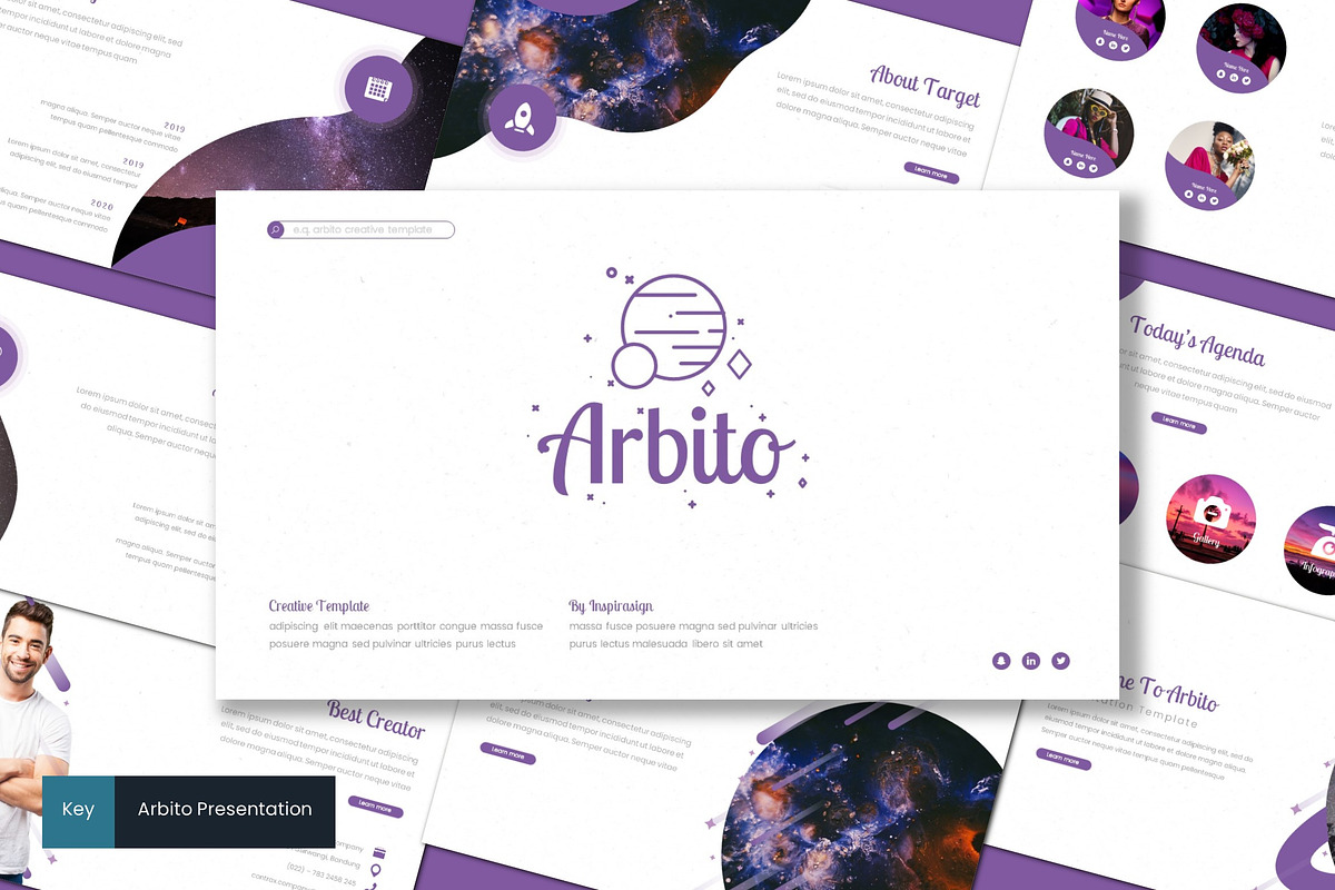 Arbito - Keynote Template in Keynote Templates - product preview 8