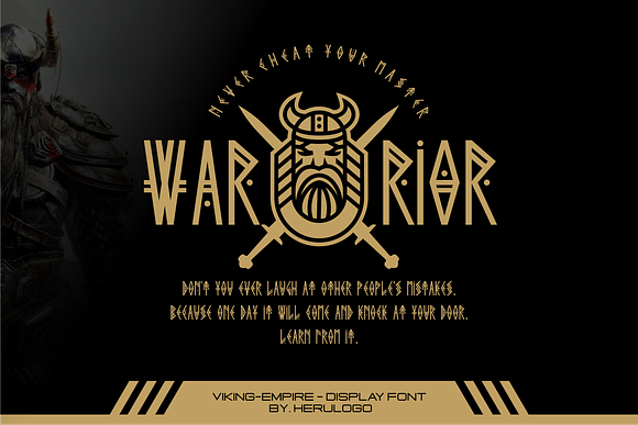 Viking-Empire in Display Fonts - product preview 3
