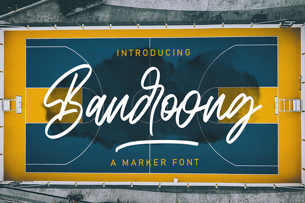 Bandoong | Modern Script Font