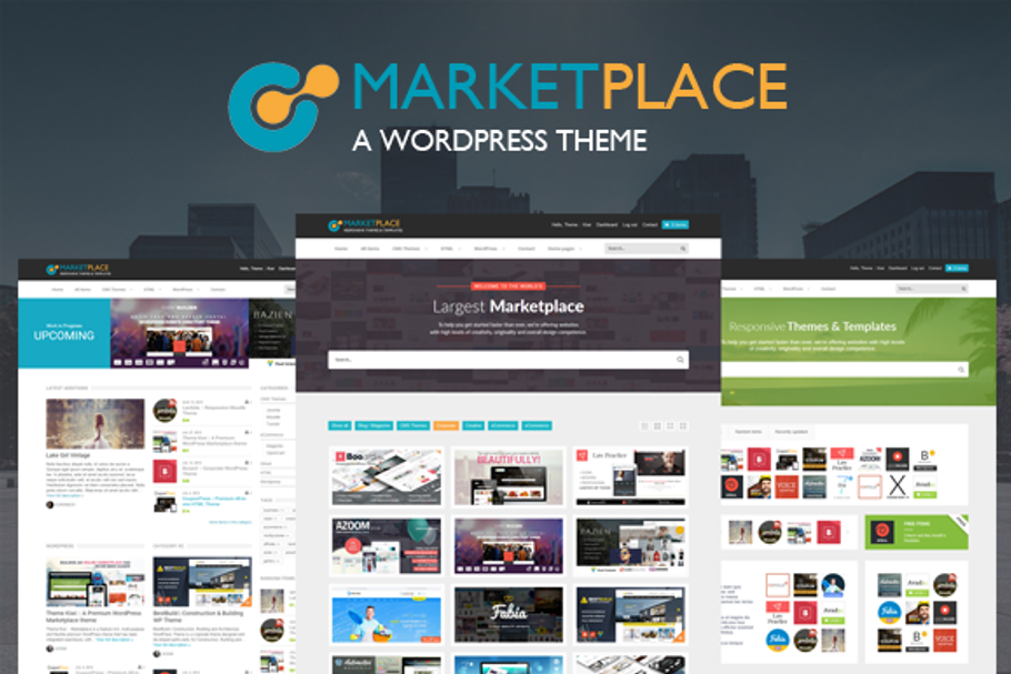 Wordpress Marketplace Theme