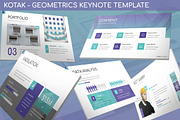 Kotak - Geometrics Keynote Template