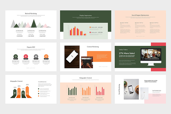 Luxia : Digital Agency Google Slides in Google Slides Templates - product preview 5