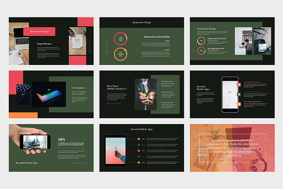 Luxia : Digital Agency Google Slides in Google Slides Templates - product preview 8