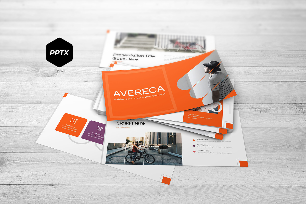 Avereca - Powerpoint Template in PowerPoint Templates - product preview 8