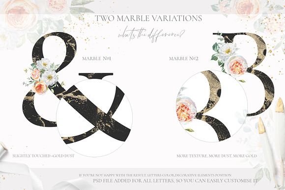 Botanical Watercolor Luxury Florals in Illustrations - product preview 11