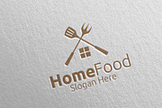 Home Food Logo Restaurant or Cafe 29