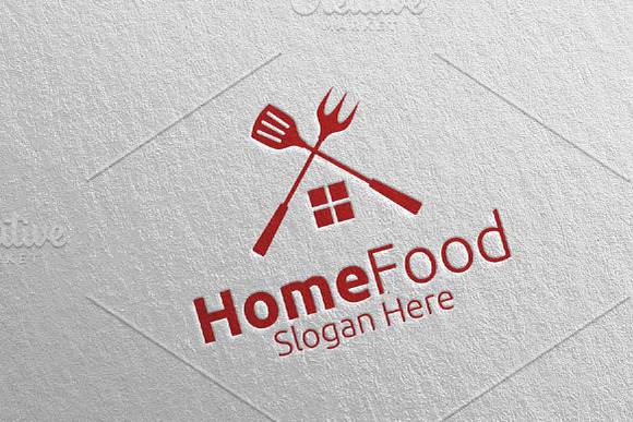 Home Food Logo Restaurant or Cafe 29 in Logo Templates - product preview 1