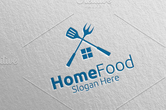 Home Food Logo Restaurant or Cafe 29 in Logo Templates - product preview 2