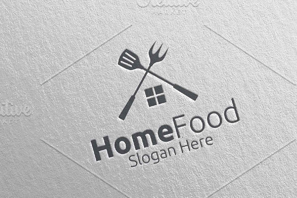 Home Food Logo Restaurant or Cafe 29 in Logo Templates - product preview 4