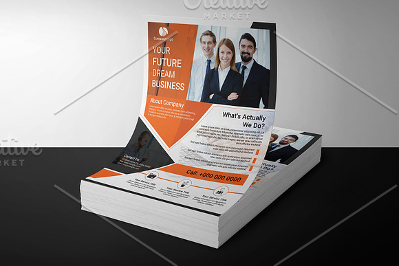 Business Flyer V1146 in Flyer Templates - product preview 1