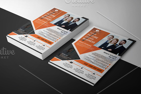 Business Flyer V1146 in Flyer Templates - product preview 2
