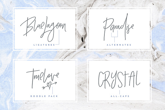 Crystal Sky Font (New Update!) in Cursive Fonts - product preview 7