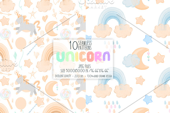 Unicorns. Children's collection. in Illustrations - product preview 11